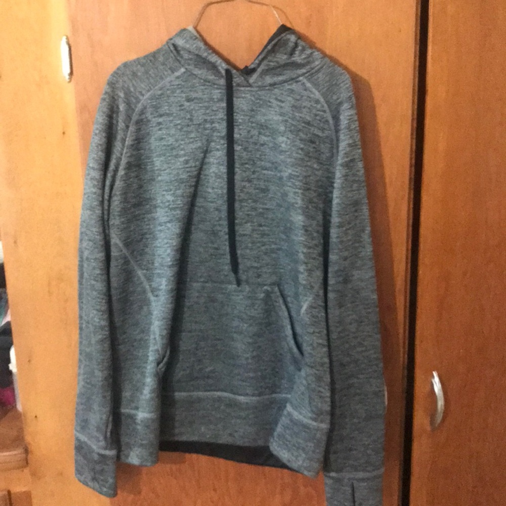 Dark grey hoodie